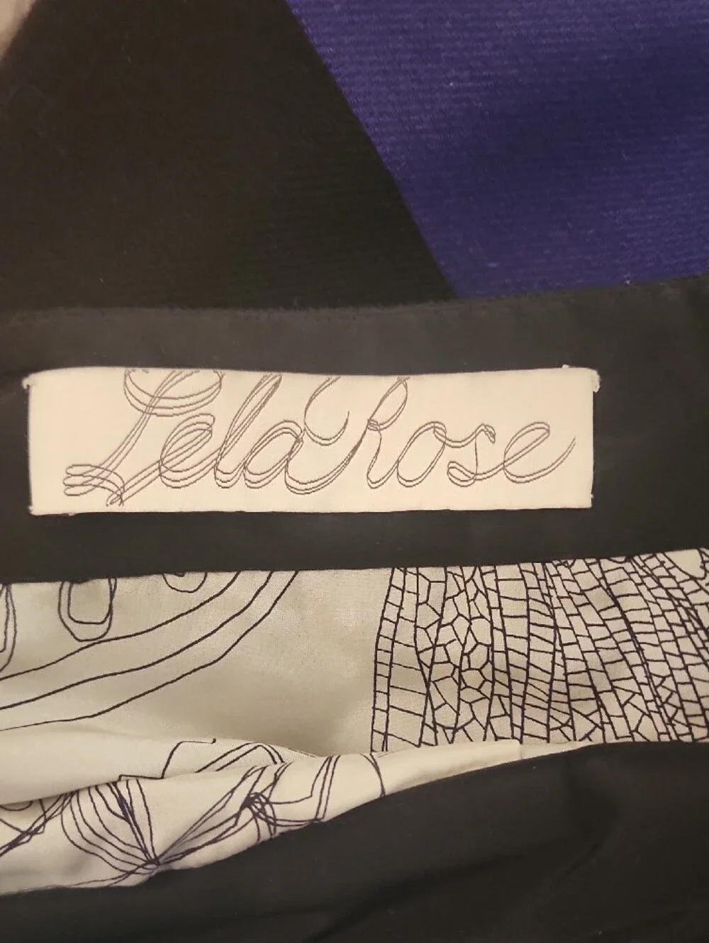 Lela Rose flattering wool